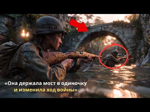 Видео: Они приказали ей удержать мост — а потом узнали, что она осталась последней