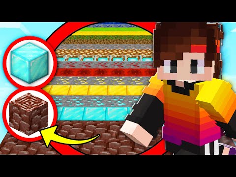 Видео: Майнкрафт, Но в Плоском Мире из Рандомных Слоев!