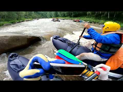 Видео: Сплав Алтай р Песчаная 07 07 2025 ч 7 завершающий день сплава
