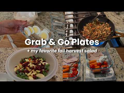 Видео: Заготовка блюд для жаркого сезона | Блюда на вынос + Осенний салат