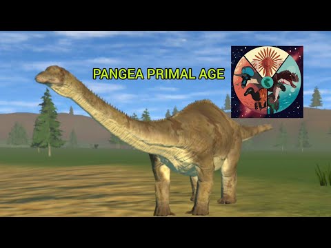 Видео: PANGEA PRIMAL AGE🦕🦖/Обзор обновления/Диплодок/Новый динозавр + Новая карта