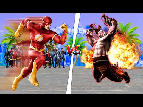 Видео: Флеш супергеройларды Кратостан құтқарды! (GTA V)