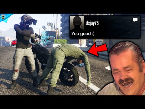 Видео: Уничтожил грифера так сильно, что он стал моим другом (GTA Online)