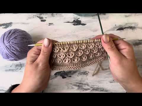 Видео: Простой узор спицами для вязания джемперов, кардиганов, жилетов.