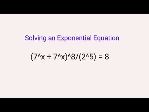 Видео: Решение показательного вопроса