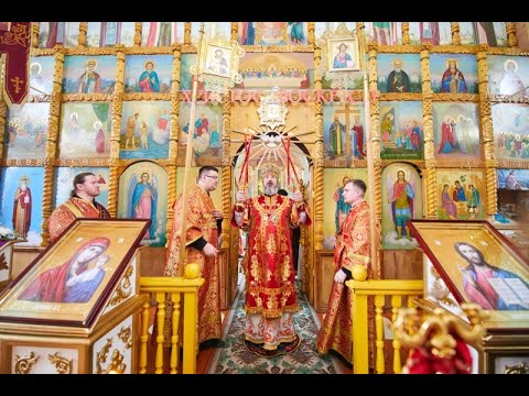 Видео: Литургия в Свято-Троицком храме с.Тойси Батыревского МО Алатырской епархии 26 05 2024