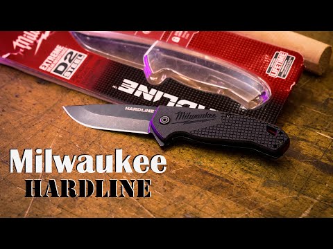 Видео: Нож Milwaukee HARDLINE 48-22-1994 - ВОРК КЛАСС ХИРО! Geroy rabochego klassa 48221994 Milka HARDUSE!