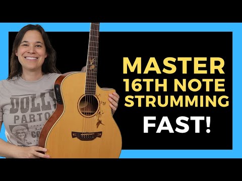 Видео: Основные советы по игре боем шестнадцатыми нотами — урок игры на гитаре
