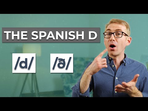 Видео: Как произносить звуки испанской буквы D 🇲🇽 🇪🇸