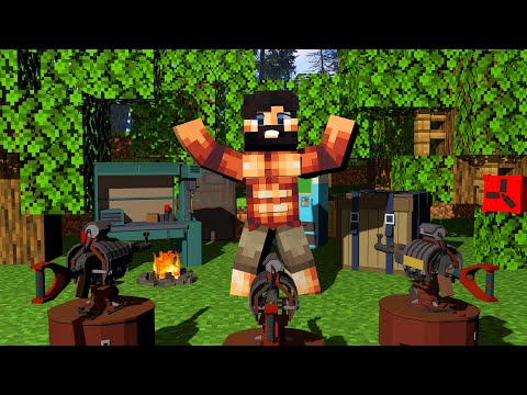 Видео: САМЫЙ ЗАЩИЩЕННЫЙ ДОМ! RUST / РАСТ в МАЙНКРАФТЕ