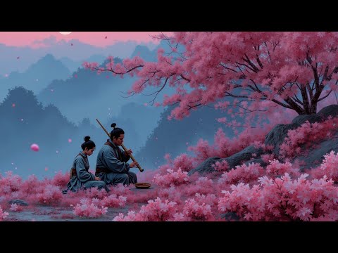 Видео: Музыка флейты Дзен для глубокой медитации | Спокойные целебные звуки 🧘‍♀️ 🌸