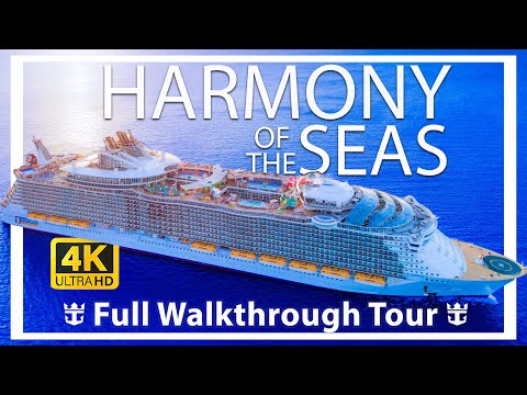Видео: Harmony of the Seas | Полная экскурсия по лайнеру и обзор | Royal Caribbean Cruises