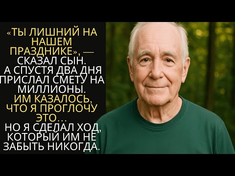 Видео: СЫН СКАЗАЛ: "ТЫ НА СВАДЬБЕ ЛИШНИЙ". НО ПОТОМ ПРИСЛАЛ СЧЁТ НА МИЛЛИОНЫ…