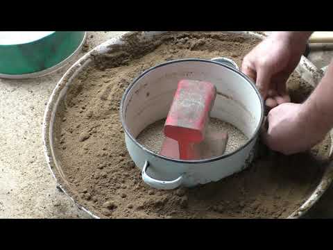 Видео: Как отлить из алюминия мега кольцо. Aluminum casting