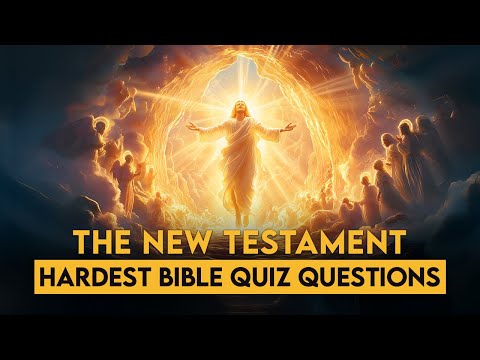Видео: 25 библейских вопросов о Новом Завете для проверки ваших знаний!