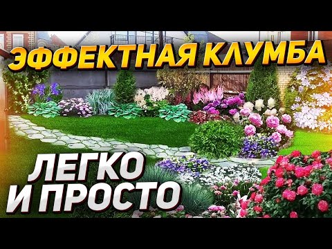 Видео: МАЛОУХОДНАЯ КЛУМБА вдоль забора: схемы посадки "для ленивых"