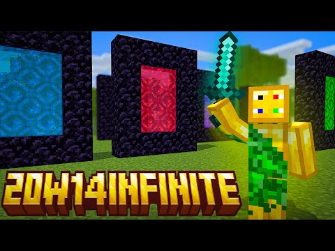 Видео: Я прошёл Майнкрафт на версии с бесконечными мирами!