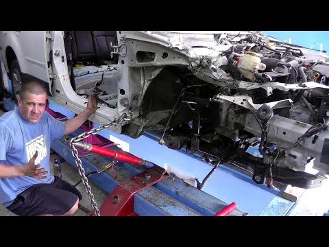 Видео: Outback. Новые повреждения. Разбор салона. Пробная вытяжка.