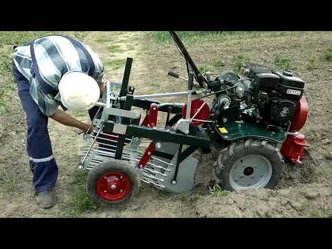Видео: ПЕРВОЕ ИСПЫТАНИЕ САМОДЕЛЬНОЙ ГРОХОТНОЙ КАРТОФЕЛЕКОПАЛКИ С WEIMA WM 900-2 С  ХОДОУМЕНЬШИТЕЛЕМ