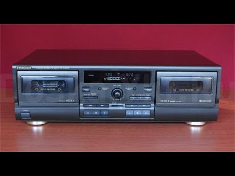 Видео: Двухкассетная дека Technics RS-TR373.