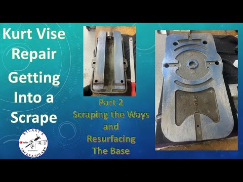 Видео: Ремонт тисков Курта - Часть вторая - Зачистка, фрезеровка и еще раз зачистка - и как не надо этог...