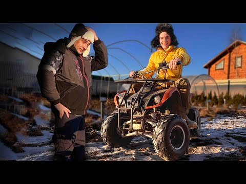 Видео: Батя чинит квадроцикл из детства, а я ломаю))