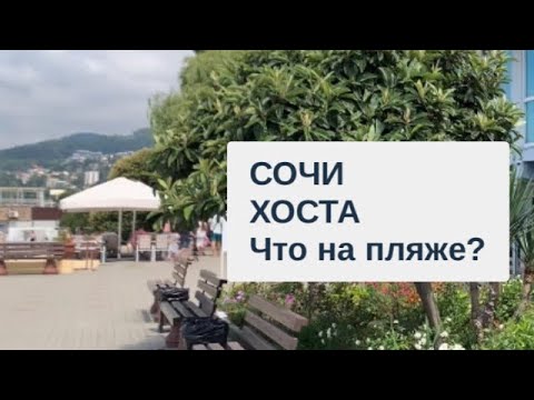 Видео: СОЧИ СЕГОДНЯ / пляж Волна / ХОСТА