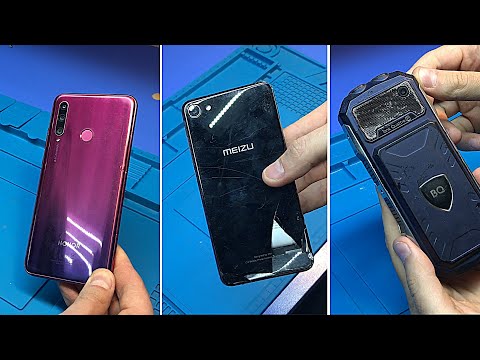 Видео: Смартфон Honor 10i / упал в Г*ВНО  |  Тел BQ TANK нет звука | Meizu u10 забеременел АКБ