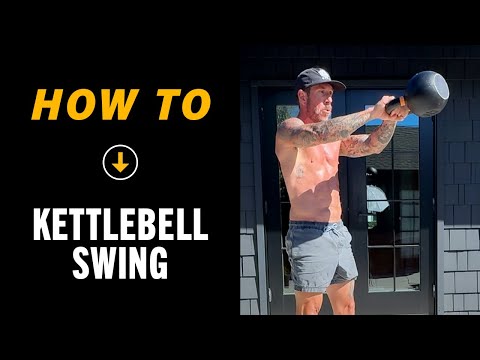 Видео: Почему махи гирей так эффективны! Как делать махи гирей.