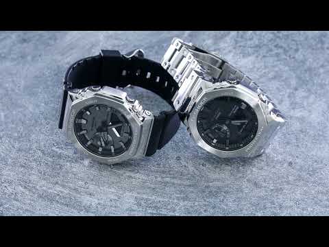 Видео: Обзор G-Shock GMB2100 Full Metal «CasiOak»
