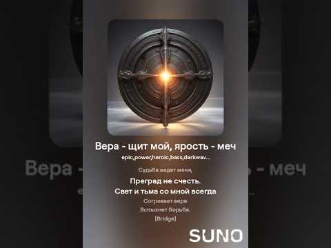 Видео: Вера   щит мой, ярость   меч