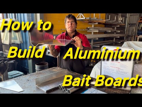 Видео: Как изготовить алюминиевую доску для приманки!