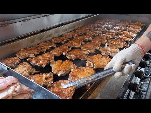Видео: высокая скорость! мастер куриного стейка - тайваньская уличная еда
