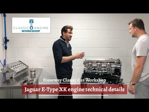 Видео: Эп16 — Технические характеристики двигателя Jaguar E-Type XK 1967 года