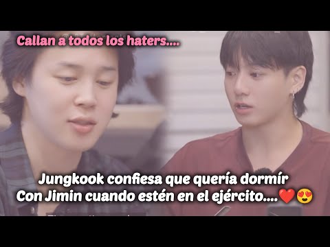Видео: Они подтверждают, что Джикук всегда хотел быть вместе в армии, и Чонгук думал о Чимине!