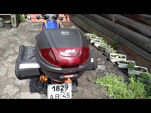 Видео: видео по заказу. Про кофры на BAJAJ BOXER 125x
