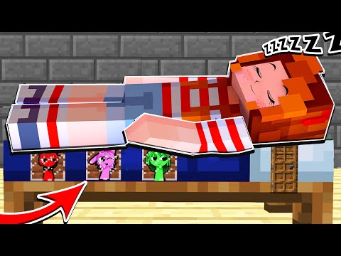 Видео: СПРУНКИ ЖИВУТ У МЕНЯ ПОД КРОВАТЬЮ 🌈 МАЙНКРАФТ SPRUNKI INCREDIBOX MINECRAFT