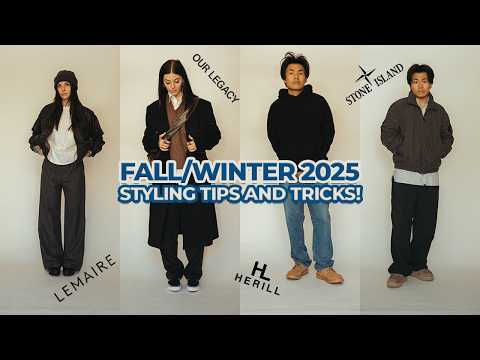 Видео: Советы и рекомендации по стилю на осень/зиму 2025! | Наше наследие, Stone Island, Lemaire, Herill...