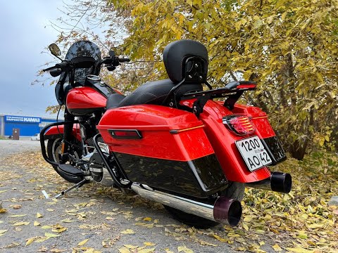 Видео: Harley-Davidson Road King 2014. Часть 4. Спустя 20 000 км.