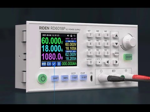 Видео: Гибридный лабораторный блок питания RD6018P