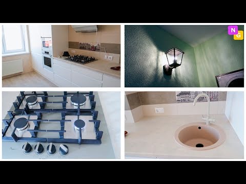 Видео: КУХОННЫЙ ВЛОГ! Удобная СТОЛЕШНИЦА. МОЙКА и СМЕСИТЕЛЬ