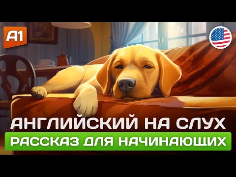 Видео: Lazy Dog 🎧 Рассказ на английском для начинающих (А1-А2)