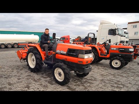 Видео: Огляд японського міні трактора Kubota GL-25 | Totus Traktor