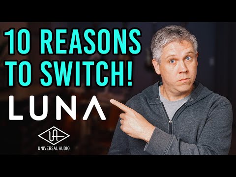 Видео: 10 главных причин, по которым мне нравится записывать в UAD LUNA (и почему вам это может понравит...