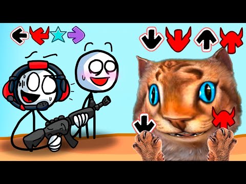 Видео: ГЕНРИ СТИКМАН во Friday Night Funkin' vs Henry Stickmin fnf mod