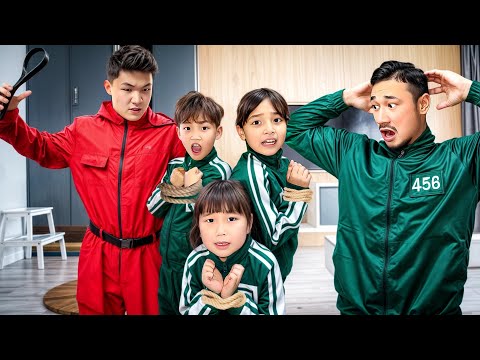 Видео: НЯНЯ ИГРЫ в КАЛЬМАРА😨🦑| 2-ЧАСТЬ МИНИ ФИЛЬМ🎥| ЖАСМИН МЕН ТОМИДЫ ҚҰТҚАРЫП АЛДЫ МА?!👀|АЛИНУР ШОООК😳