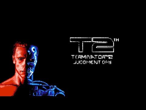 Видео: Полное прохождение денди ( Dendy, Nes ) - Terminator 2 Judgment day / Терминатор 2 судный день