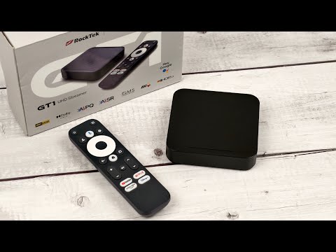 Видео: RockTek GT1: обзор сертифицированного Android TV Box с ИИ технологиями для улучшения изображения