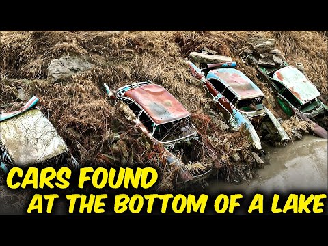 Видео: Озеро, в котором спрятано секретное автомобильное кладбище | Шокирующее подводное открытие в Тенн...