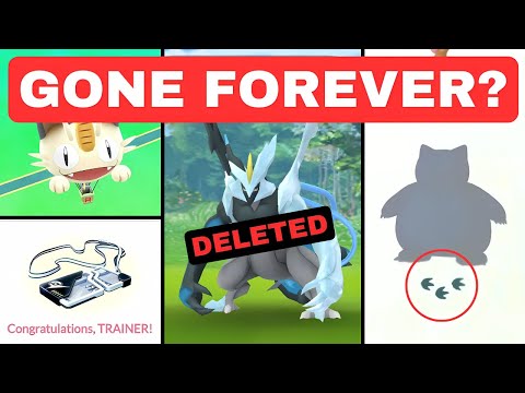 Видео: 24 вещи, которые ИСЧЕЗЛИ из Pokémon GO